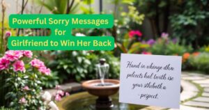 145 Powerful Sorry Messages for Girlfriend to Win Her Back