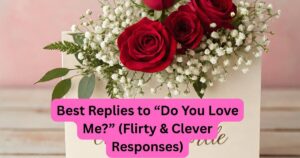 Best Replies to “Do You Love Me?” (Flirty & Clever Responses)