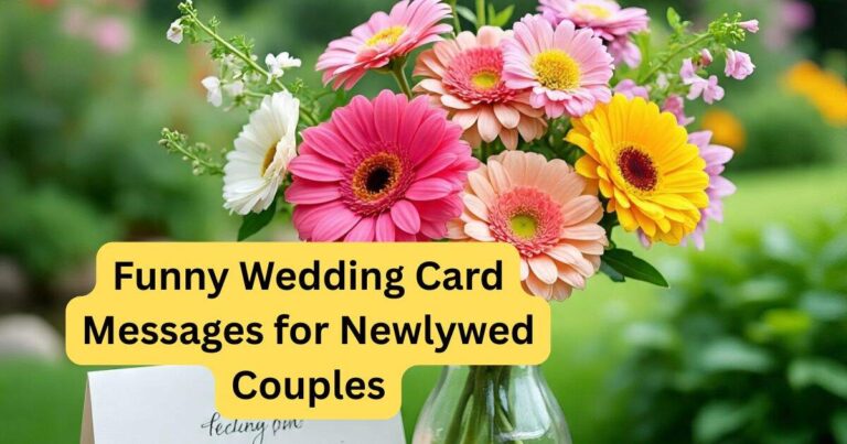 152+ Funny Wedding Card Messages for Newlywed Couples