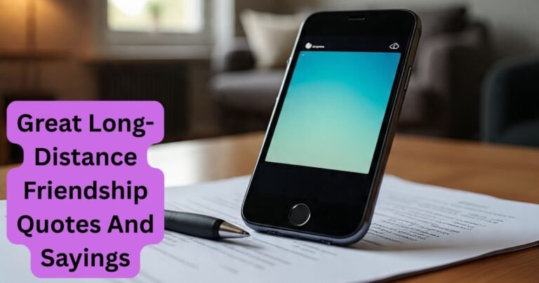 135 Great Long-Distance Friendship Quotes And Sayings