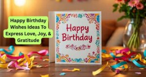 208+ Happy Birthday Wishes Ideas To Express Love, Joy, & Gratitude