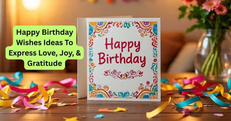 208+ Happy Birthday Wishes Ideas To Express Love, Joy, & Gratitude