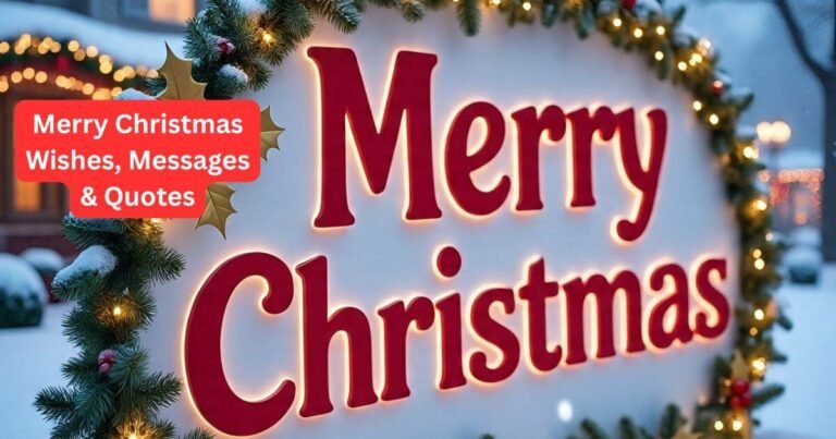 102+ Merry Christmas Wishes, Messages & Quotes