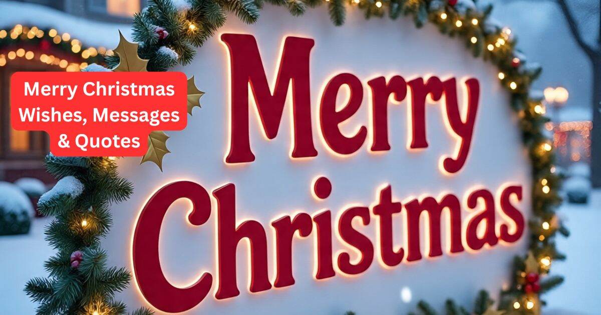 102+ Merry Christmas Wishes, Messages & Quotes