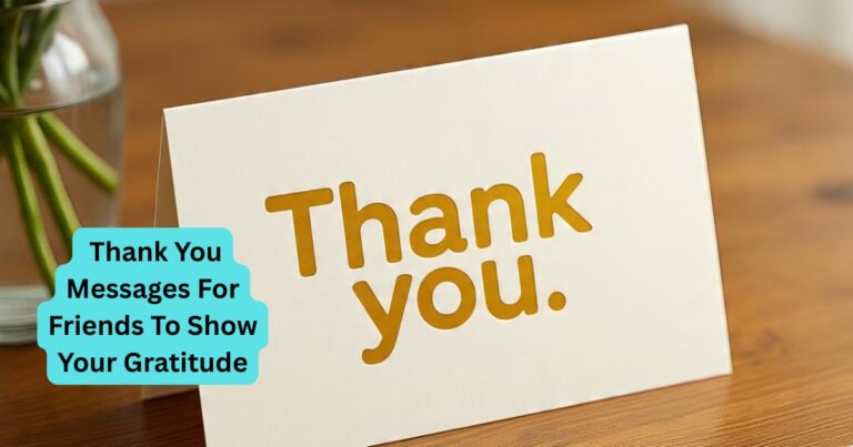 450+ Thank You Messages For Friends To Show Your Gratitude
