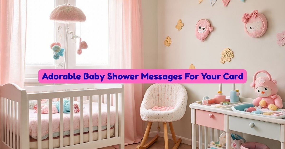 75+ Adorable Baby Shower Messages For Your Card