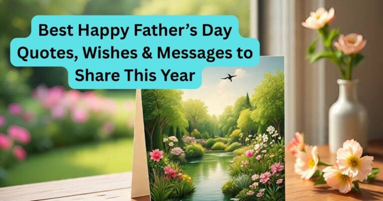 Best Happy Father’s Day Quotes, Wishes & Messages to Share This Year