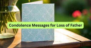 Condolence Messages for Loss of Father