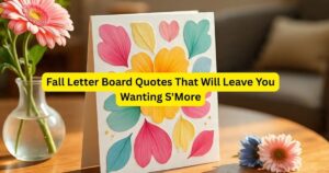 68+ Fall Letter Board Quotes That Will Leave You Wanting S'More