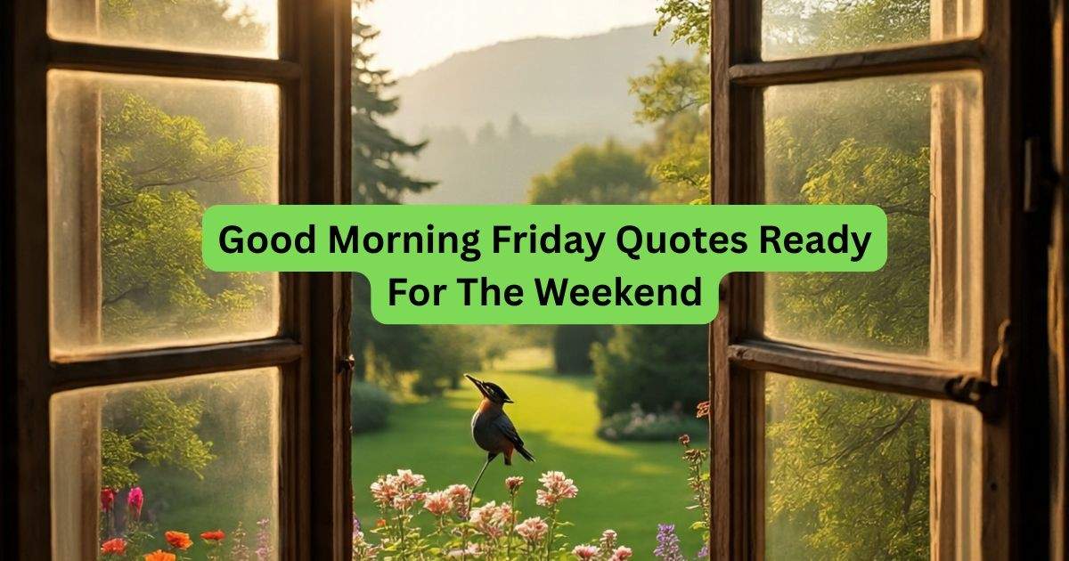 127+ Good Morning Friday Quotes Ready For The Weekend