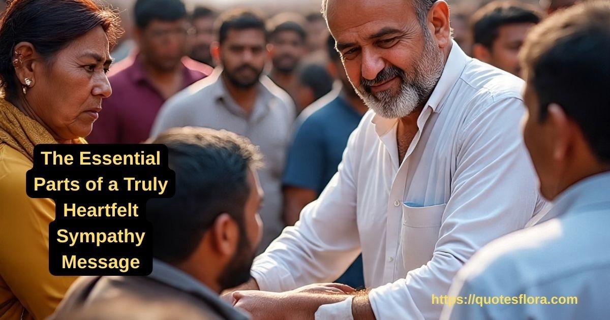 key elements of a meaningful sympathy message 1