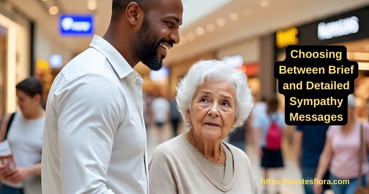 short vs long sympathy messages which is right 1