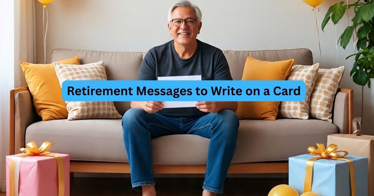 124+ Retirement Messages to Write on a Card