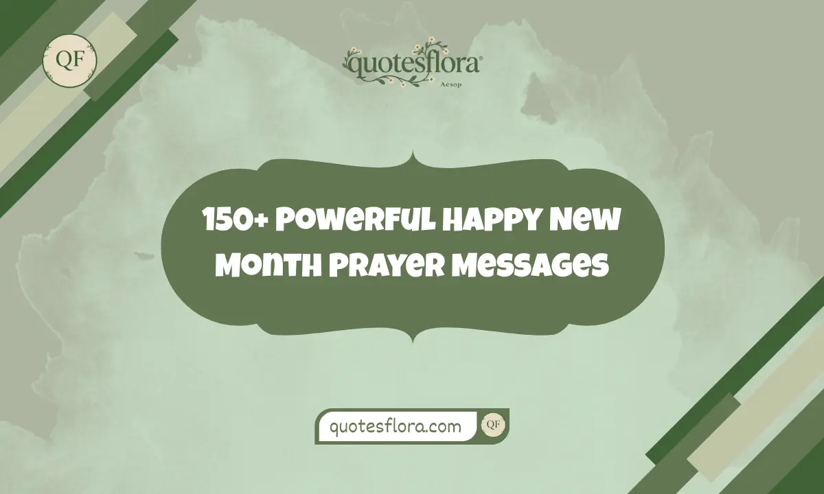 Happy New Month Prayer Messages