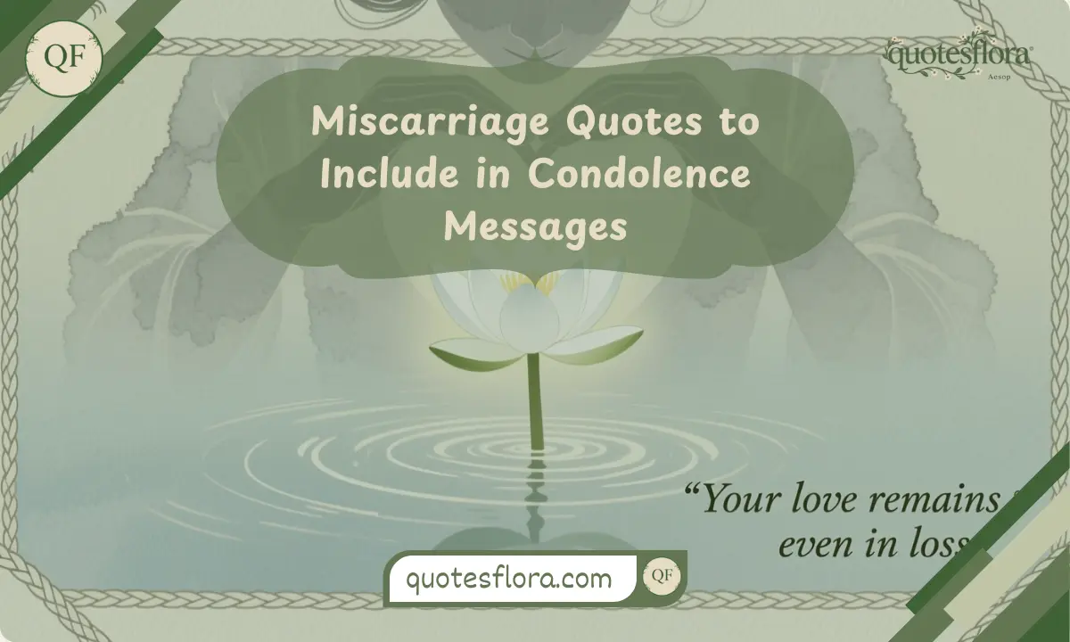 A soft candle and white flower symbolizing tender miscarriage quotes used in condolence messages and heartfelt sympathy.