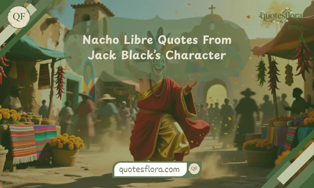 150+ Unforgettable Viral Nacho Libre Quotes Collection 3 A wide cinematic image reflecting Jack Black–style humor connected to nacho libre quotes with expressive character energy.