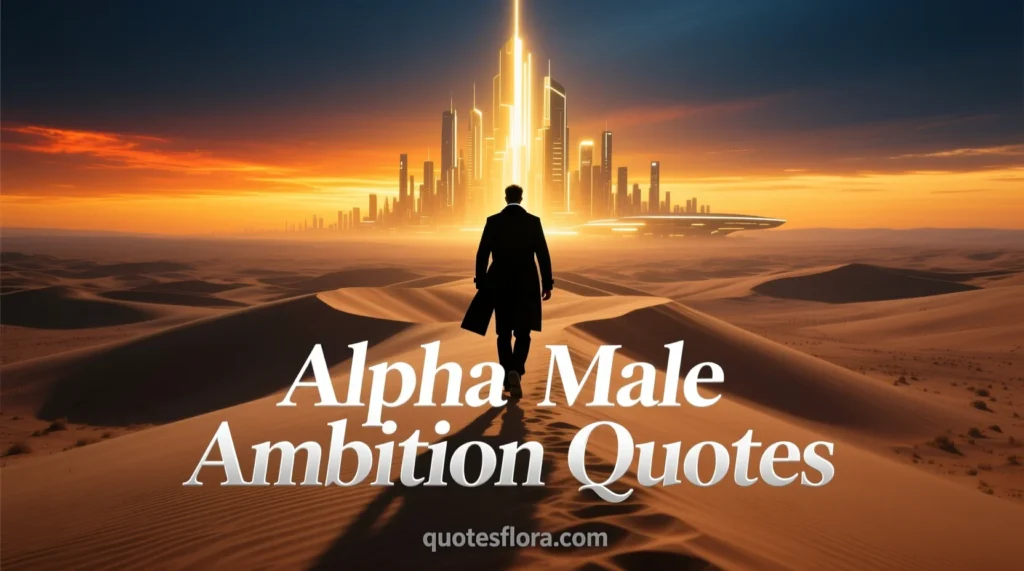 Alpha male quotes that highlight ambition, confidence, and a powerful success-driven mindset.