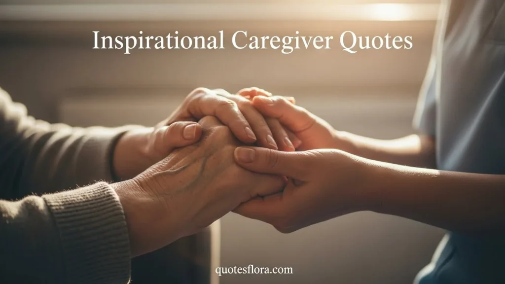Inspirational caregiver quotes that highlight strength, compassion, and emotional support for caregivers
