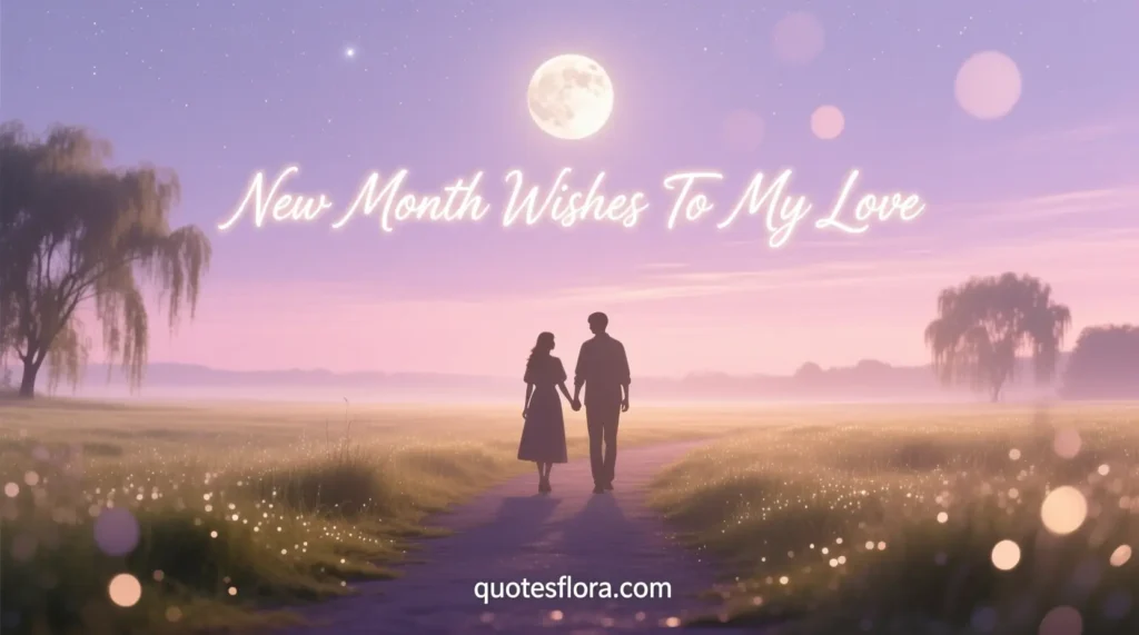 Romantic Happy New Month Prayer Messages for love and crush filled with hope, affection, and heartfelt blessings.