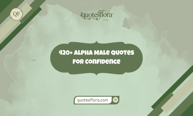 Alpha Male Quotes