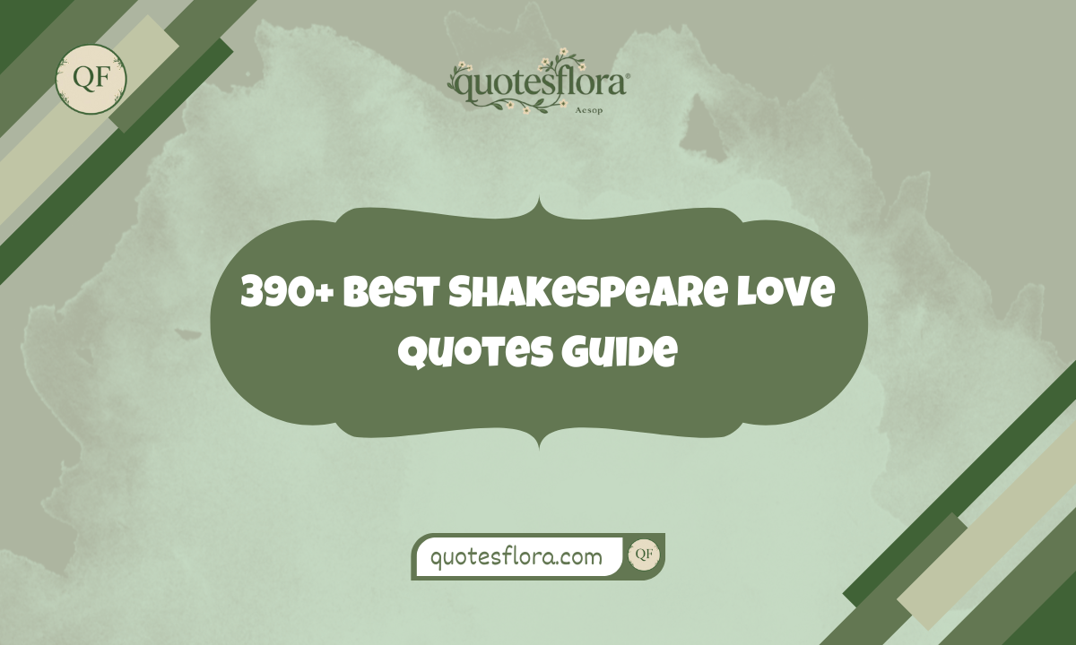 Shakespeare Love Quotes