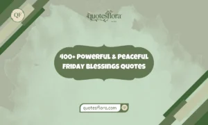 Friday Blessings Quotes
