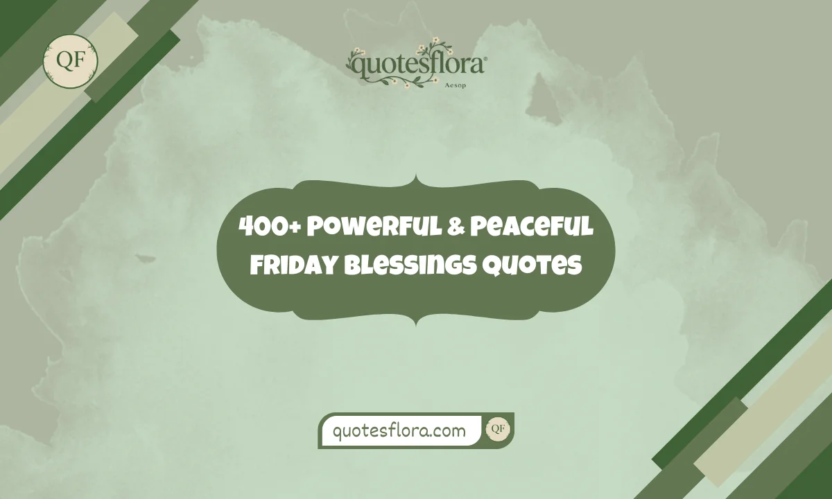 Friday Blessings Quotes