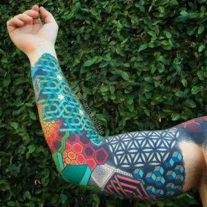 Geometric Shapes Tattoo
