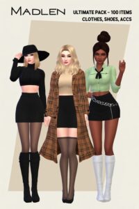 Stunning Sims 4 CC Clothes Packs for Every Aesthetic 10 download 78
