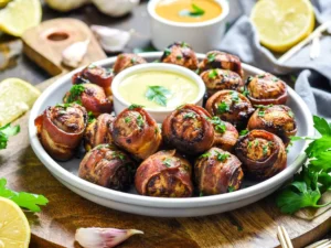 10 Cocktail Snack Recipes for Your Next Binge Party 9 opt aboutcom coeus resources content migration serious eats seriouseats.com 2019 02 20180204 smoky bacon wrapped potatoes morgan eisenberg f2eb0ba788b34a5bb2fc5dad6d7e67f8