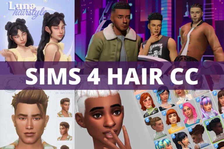 Sims 4 CC Hair: Add some style to your Sims