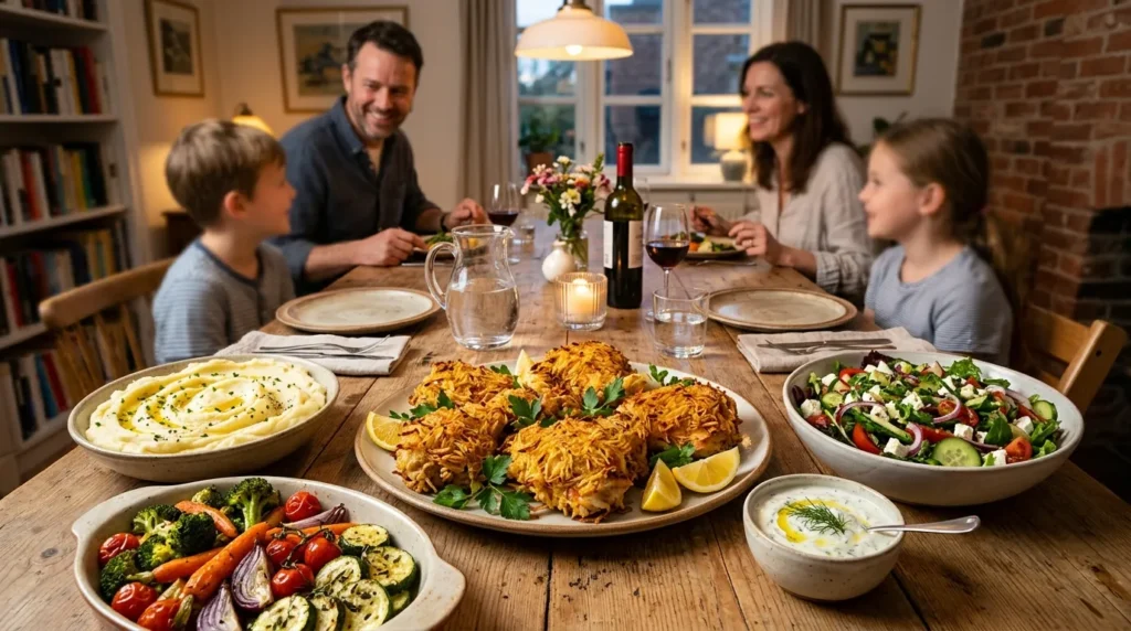 The Ultimate Crispy Potato Crusted Chicken Recipe 3 crispy-potato-crusted-chicken-with-garlic-yogurt-dip