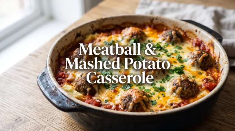 cheesy-meatball-and-mashed-potato-casserole-recipe