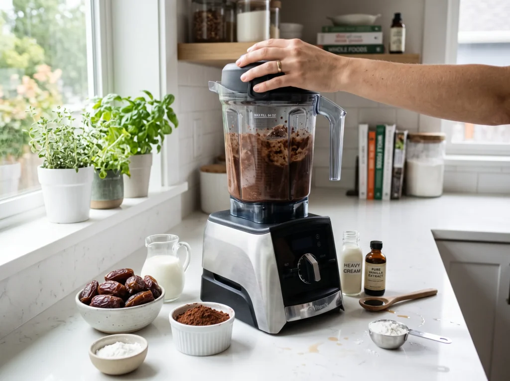 Silky Date & Cocoa Chocolate Pudding 2 how-to-make-silky-date-cocoa-chocolate-pudding