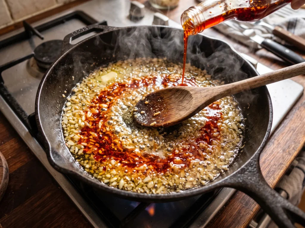 Chili Oil Garlic Butter Pasta 2 how-to-make-chili-oil-garlic-butter-pasta