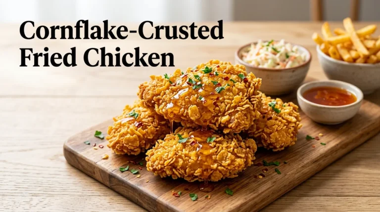 cornflake-fried-chicken-hot-honey-glaze