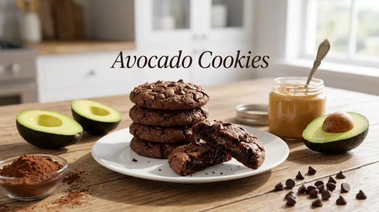 Healthy Avocado Cookies