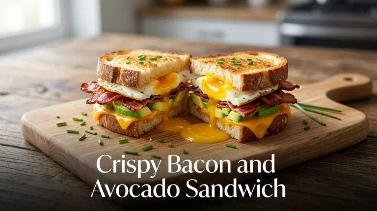 crispy-bacon-avocado-breakfast-sandwich