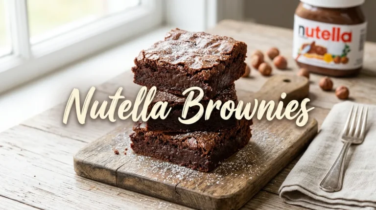 3-ingredient-nutella-brownies