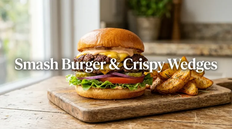 the-ultimate-double-smash-burger-crispy-wedges-recipe