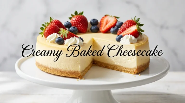 creamy-baked-cheesecake-recipe