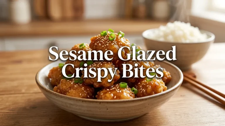 honey-sesame-glazed-crispy-bites