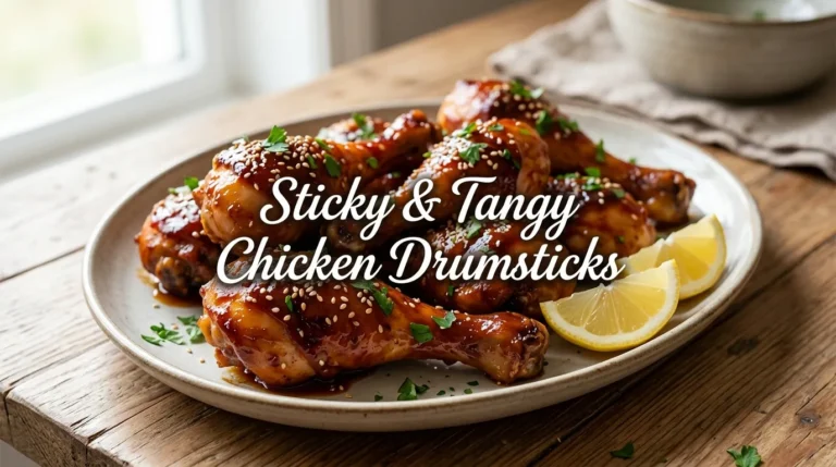 sticky-sweet-tangy-chicken-drumsticks-recipe