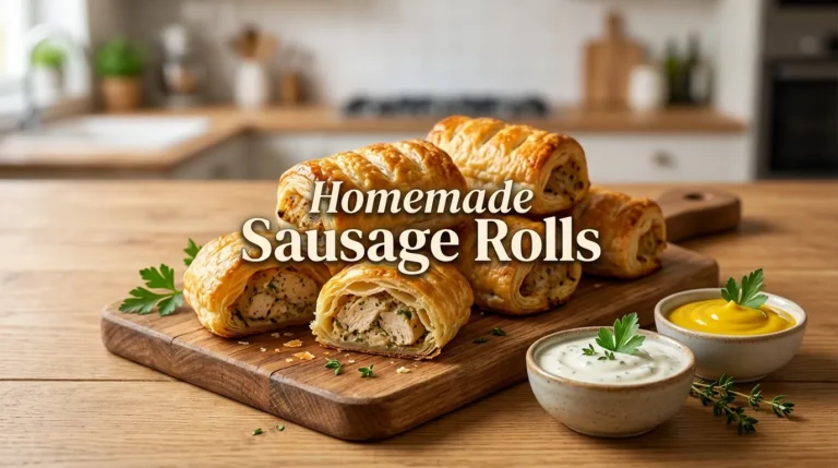 homemade-herb-puff-pastry-sausage-rolls