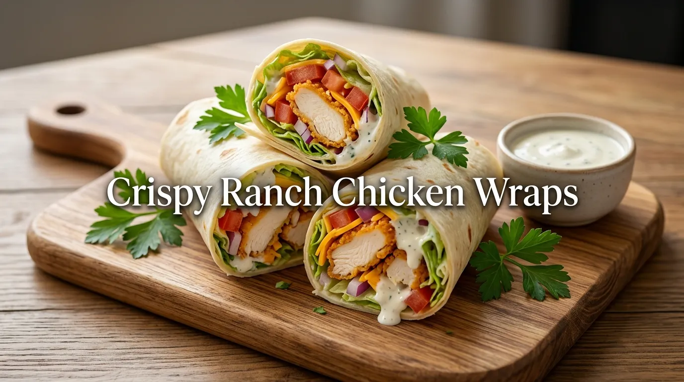 crispy-ranch-chicken-wraps-recipe