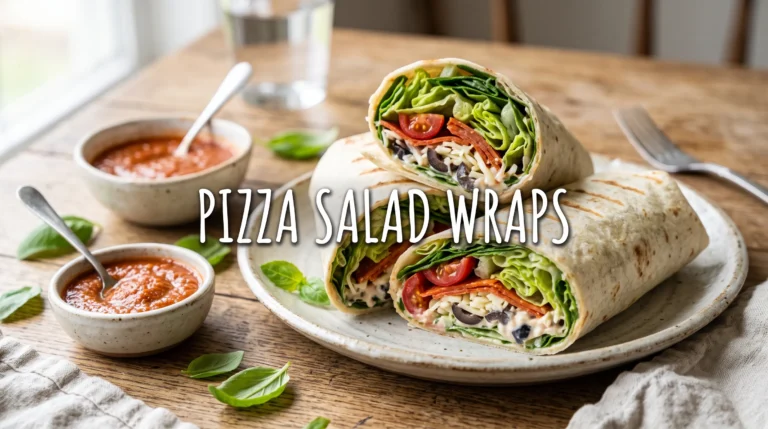 pizza-salad-wraps-recipe