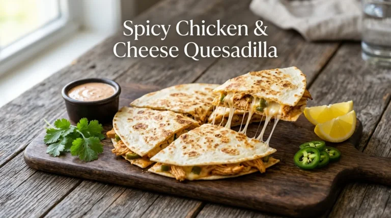 spicy-chicken-cheese-quesadilla-recipe