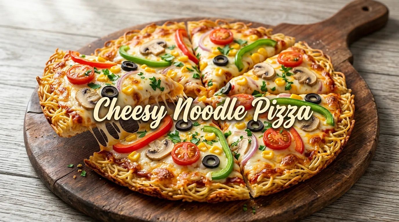 the-irresistible-cheesy-noodle-pizza-recipe