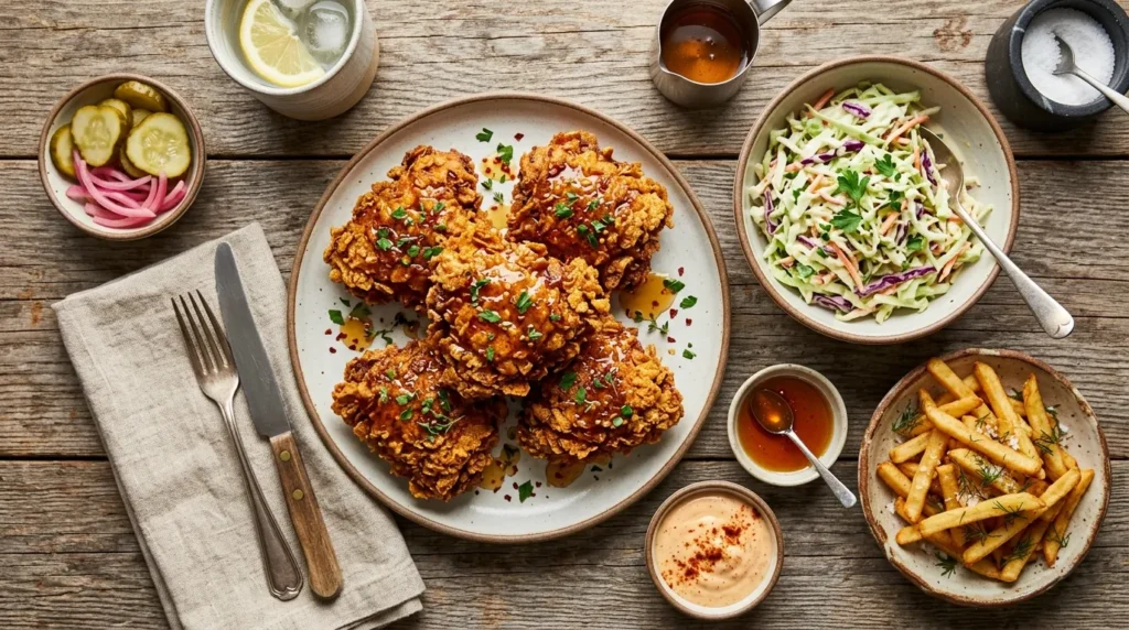 Cornflake-Crusted Fried Chicken 2 how-to-coat-cornflake-fried-chicken