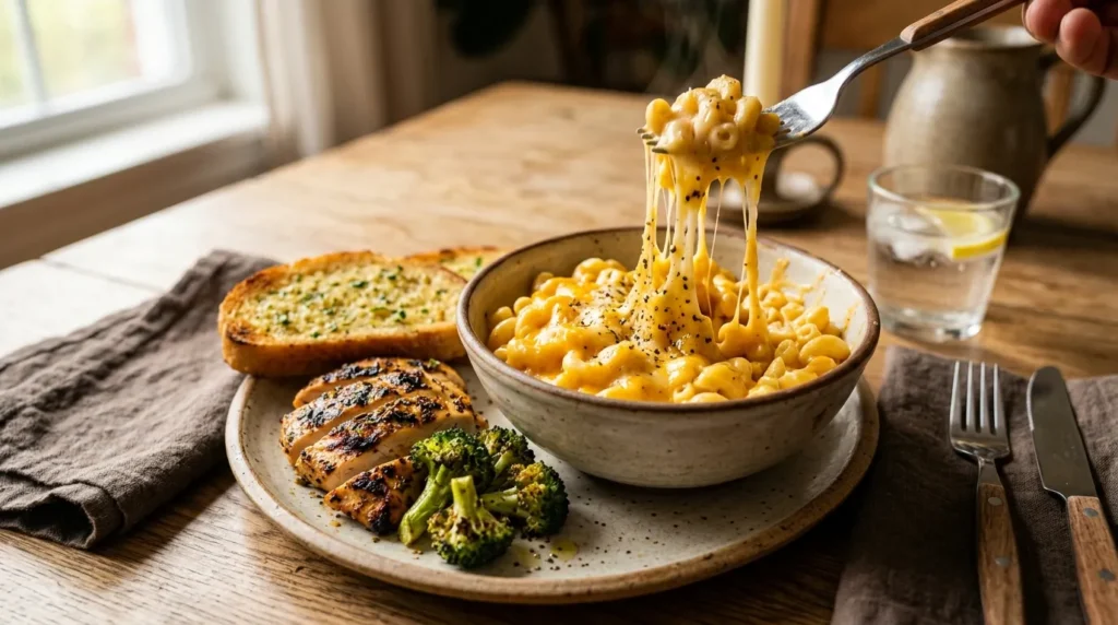 Stovetop Mac and Cheese 3 stovetop-mac-and-cheese-with-grilled-chicken